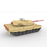 3d Printed 1/72 German Leopard 2A4 Main Battle Tank unpainted Kit